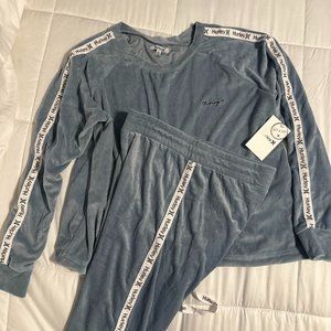 Hurley Pajama Set - Color: Stone Blue